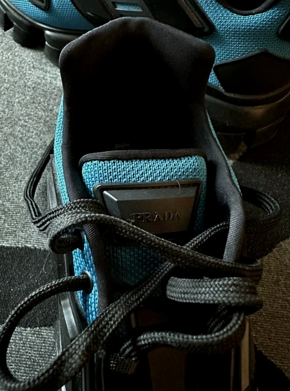 Prada Cloudbust Thunder Sneakers - Blue/Black - photo 4