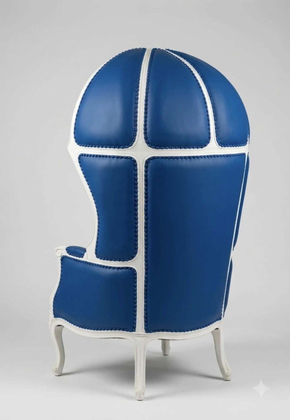Blue and White Accent Chair - photo 2