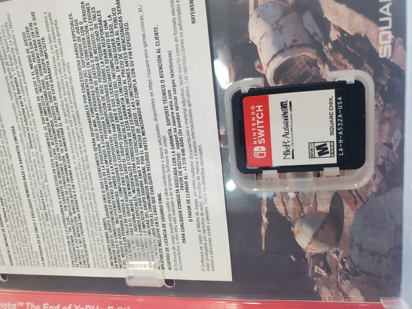 Nier: Automata The End of YoRHa Edition Nintendo Switch Game - photo 3