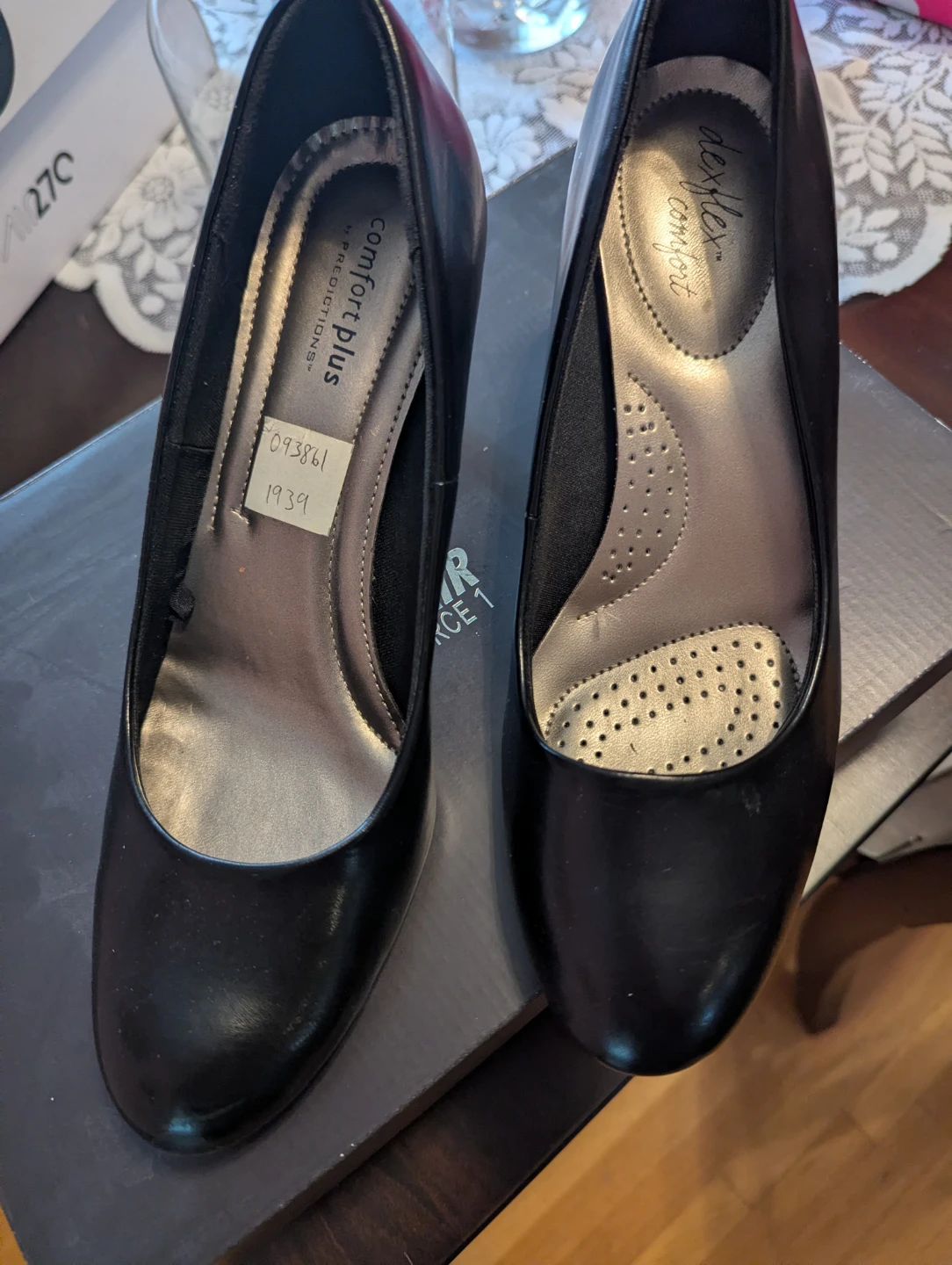 Comfort Plus Black Heels