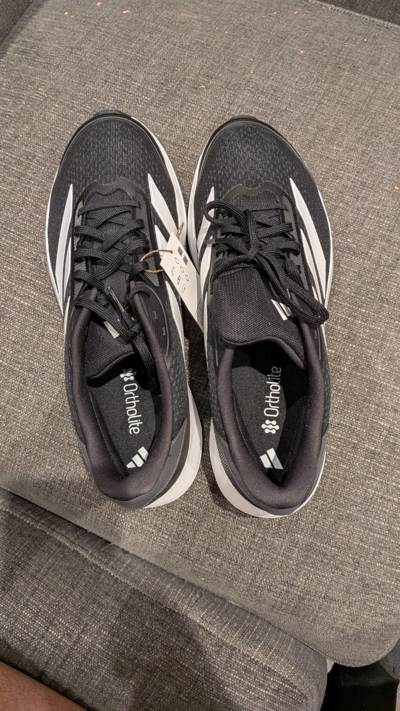 Adidas Duramo SL Running Shoes Black/White Size 14M - photo 2