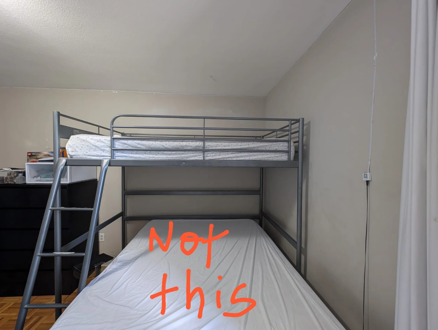 Ikea Single Bunk Bed - photo 2