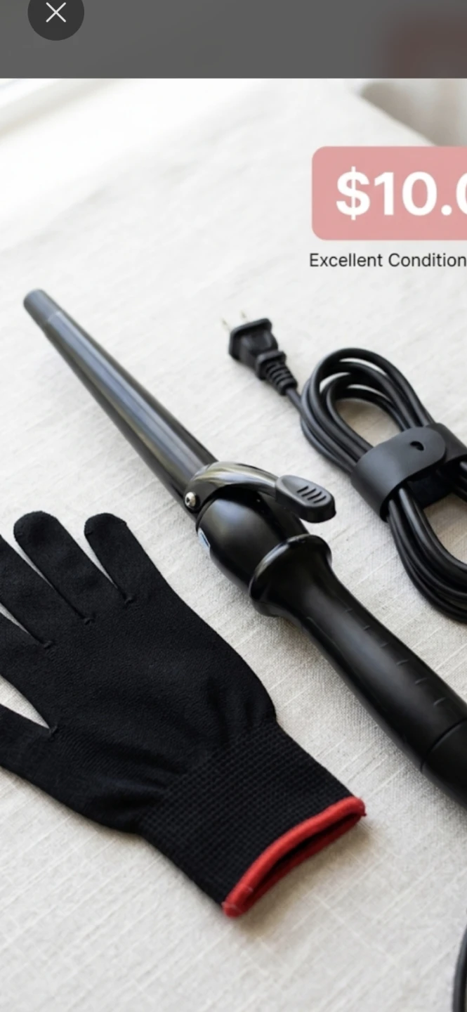 Curling Iron 450f heating