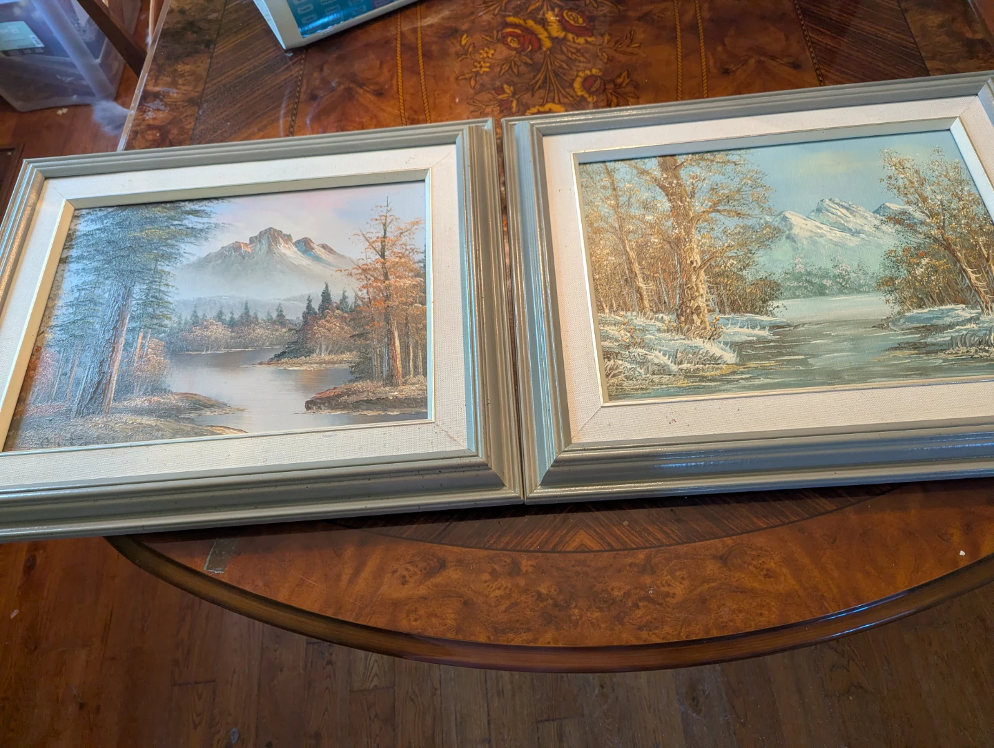 Pair of Framed Landscape Paintings