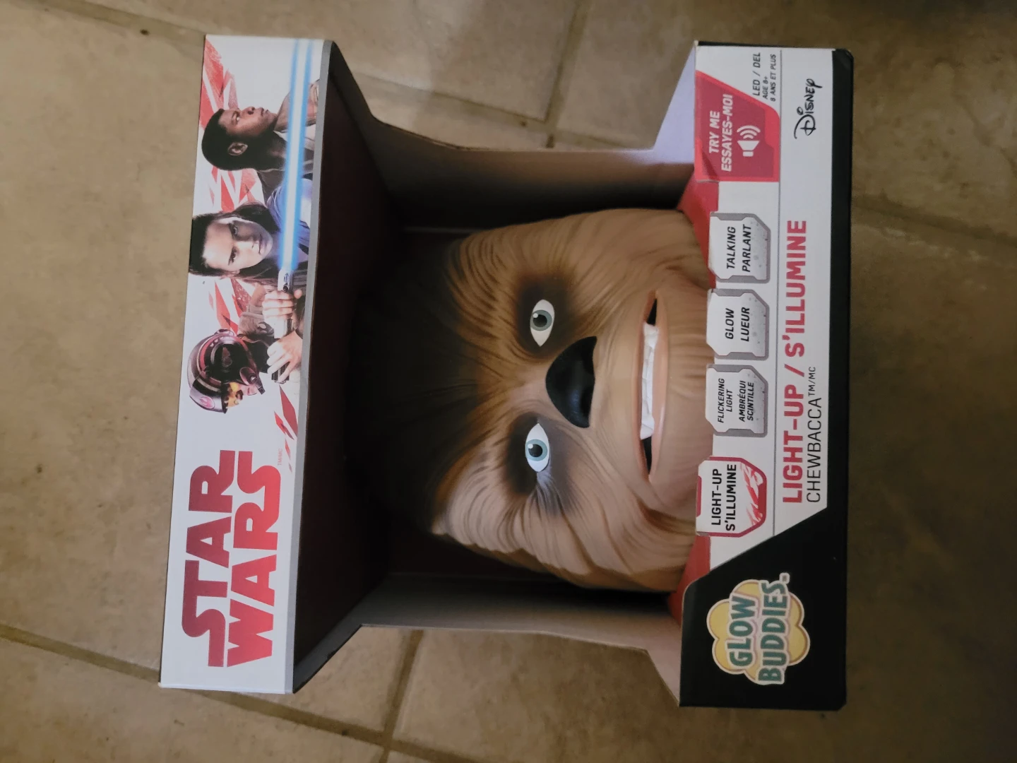 Star Wars Chewbacca Light-Up Talking Mask - photo 3