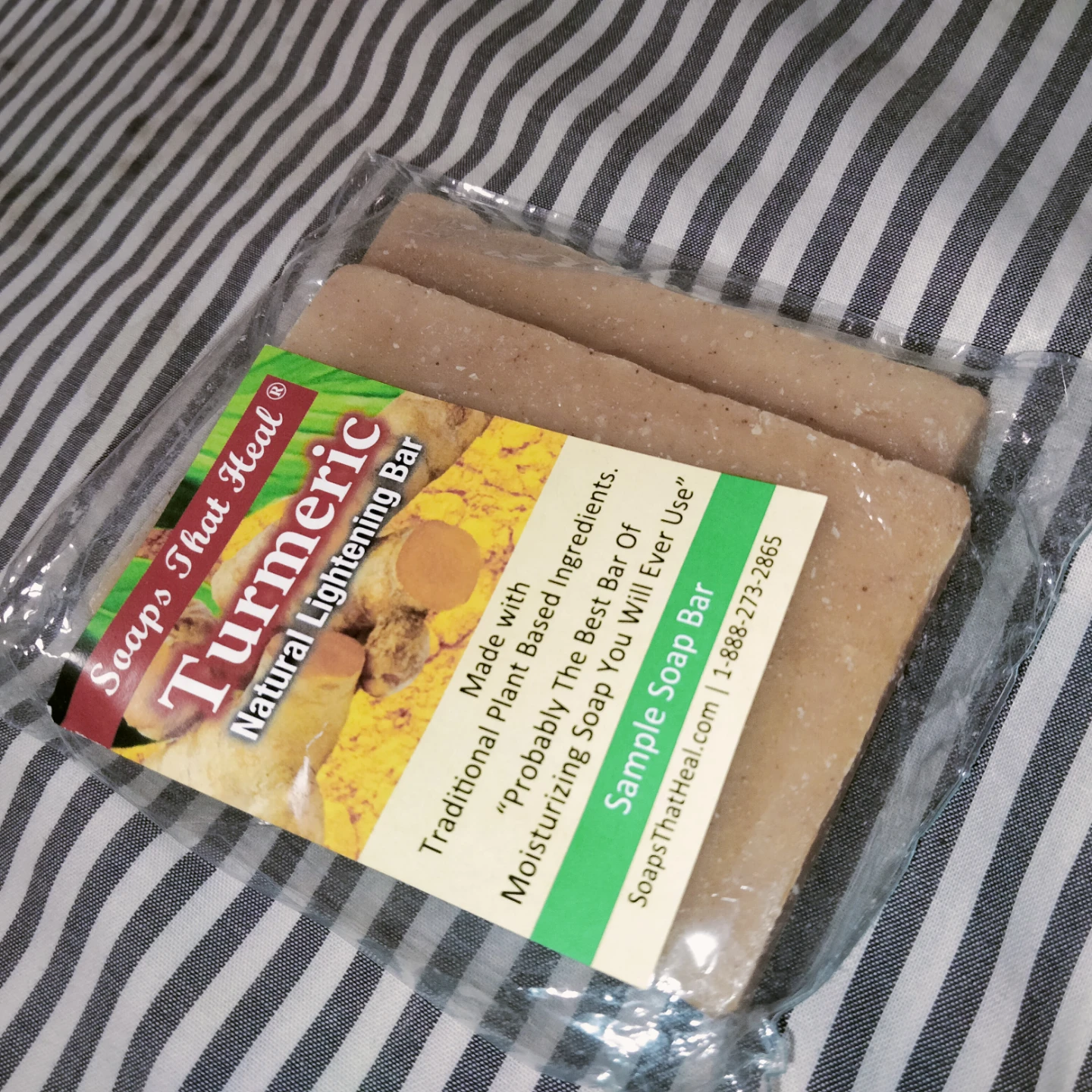 Soaps That Heal Turmeric Natural Lightening Bar - photo 2