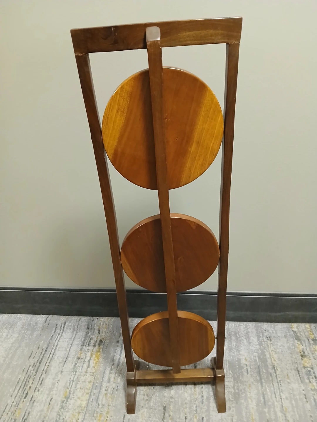 Wooden 3-Tier Folding Serving Stand 3ft - photo 5
