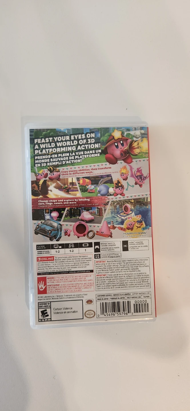 Nintendo Switch Kirby and the Forgotten Land Game - photo 3