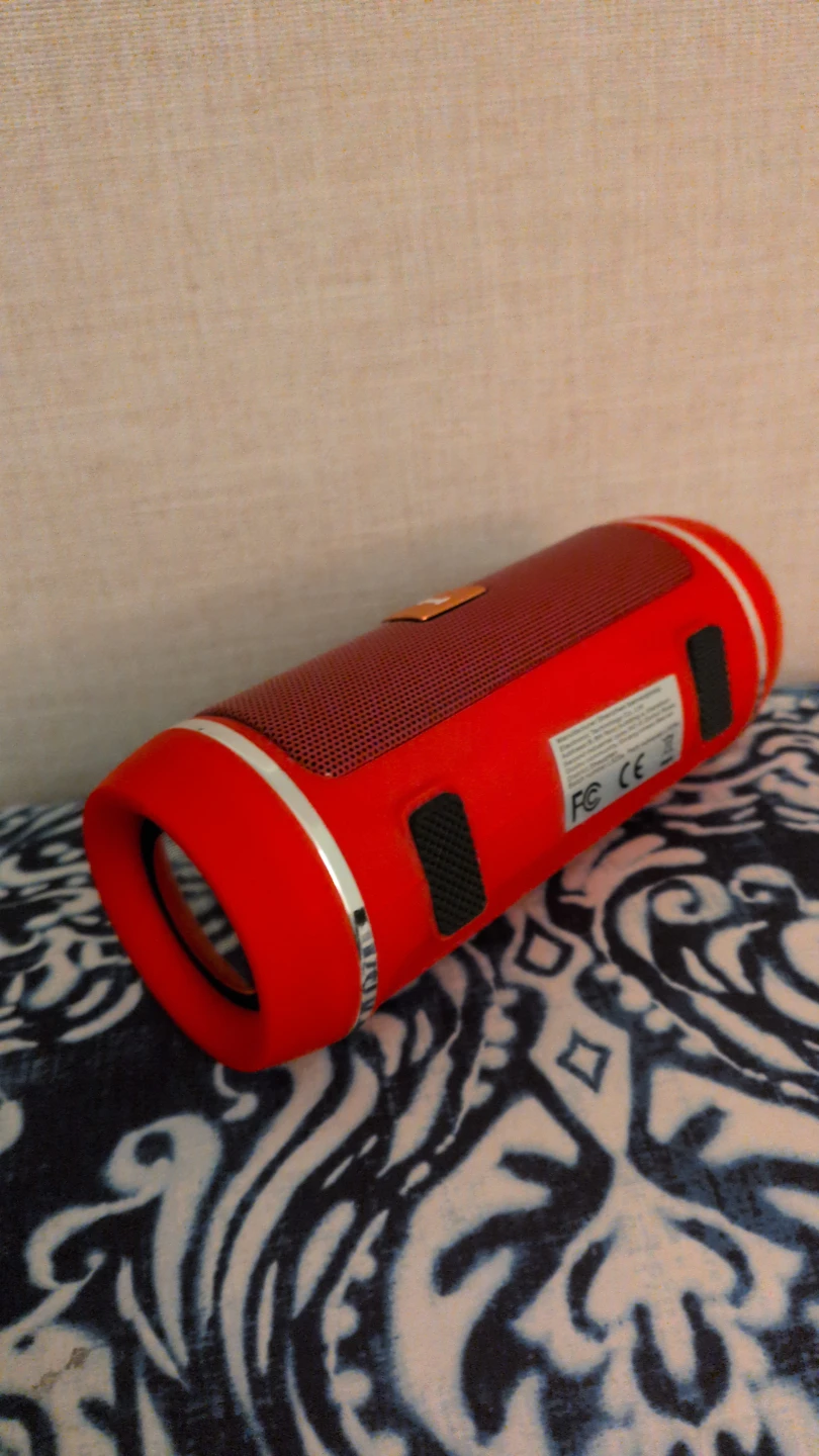 Red Portable Bluetooth Speaker - photo 3
