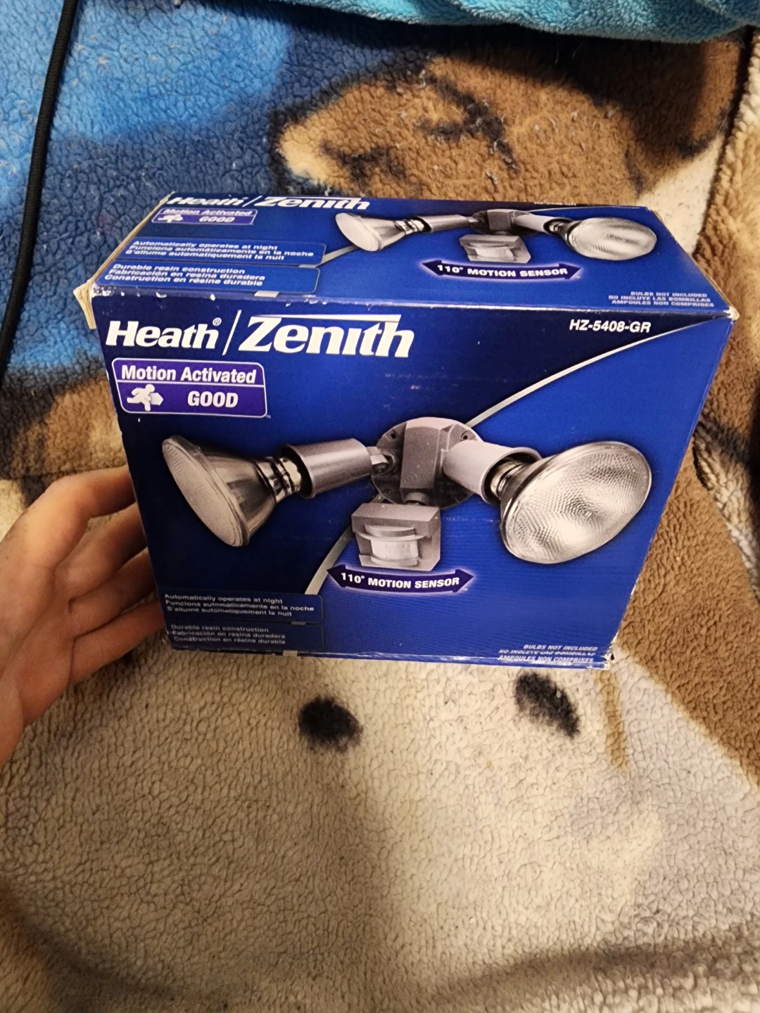 Heath Zenith Motion Activated Security Light HZ-5408-GR