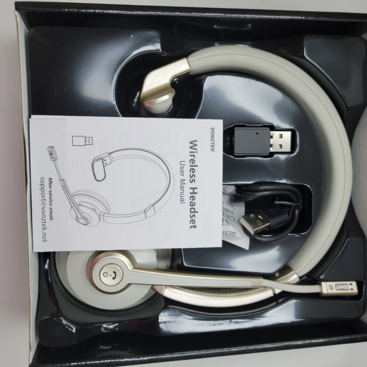 Vonztek Wireless Headset with Microphone