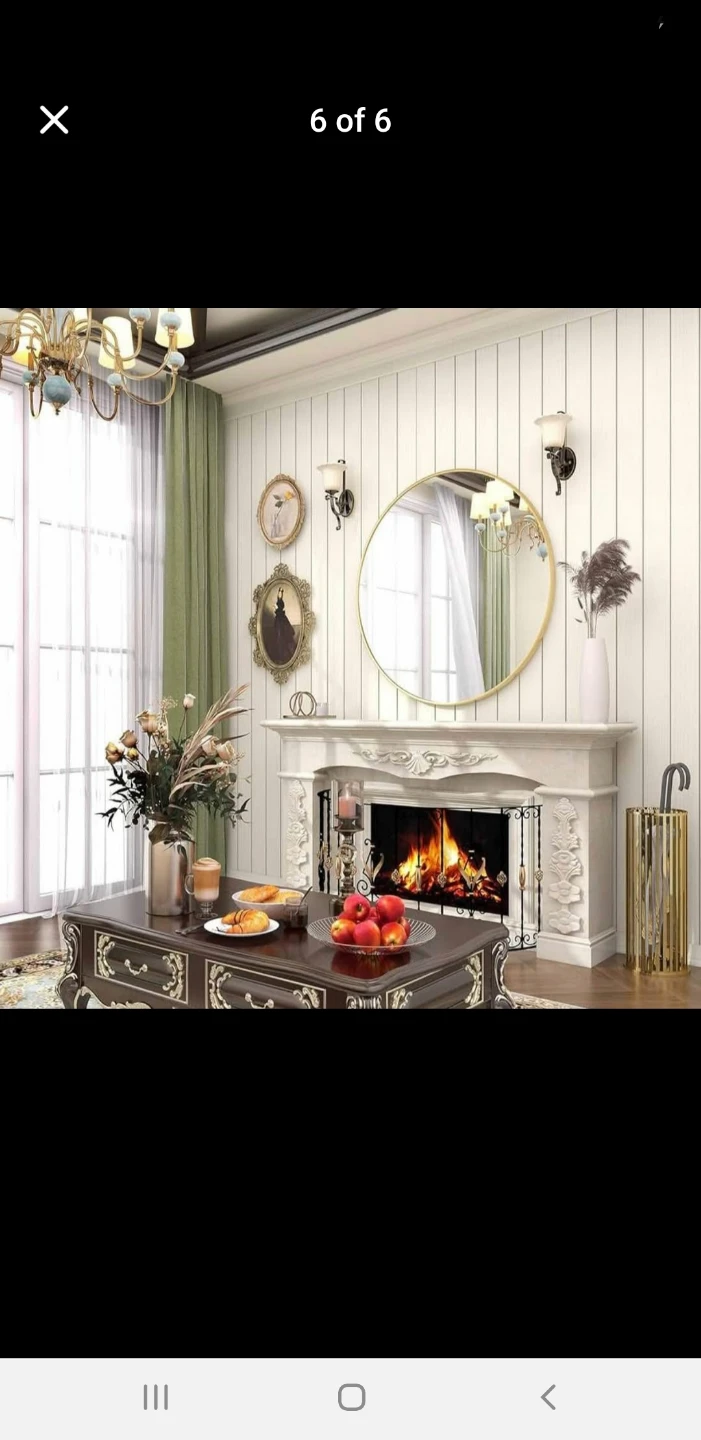 Round Gold Wall Mirror 60 cm / 24" - photo 4