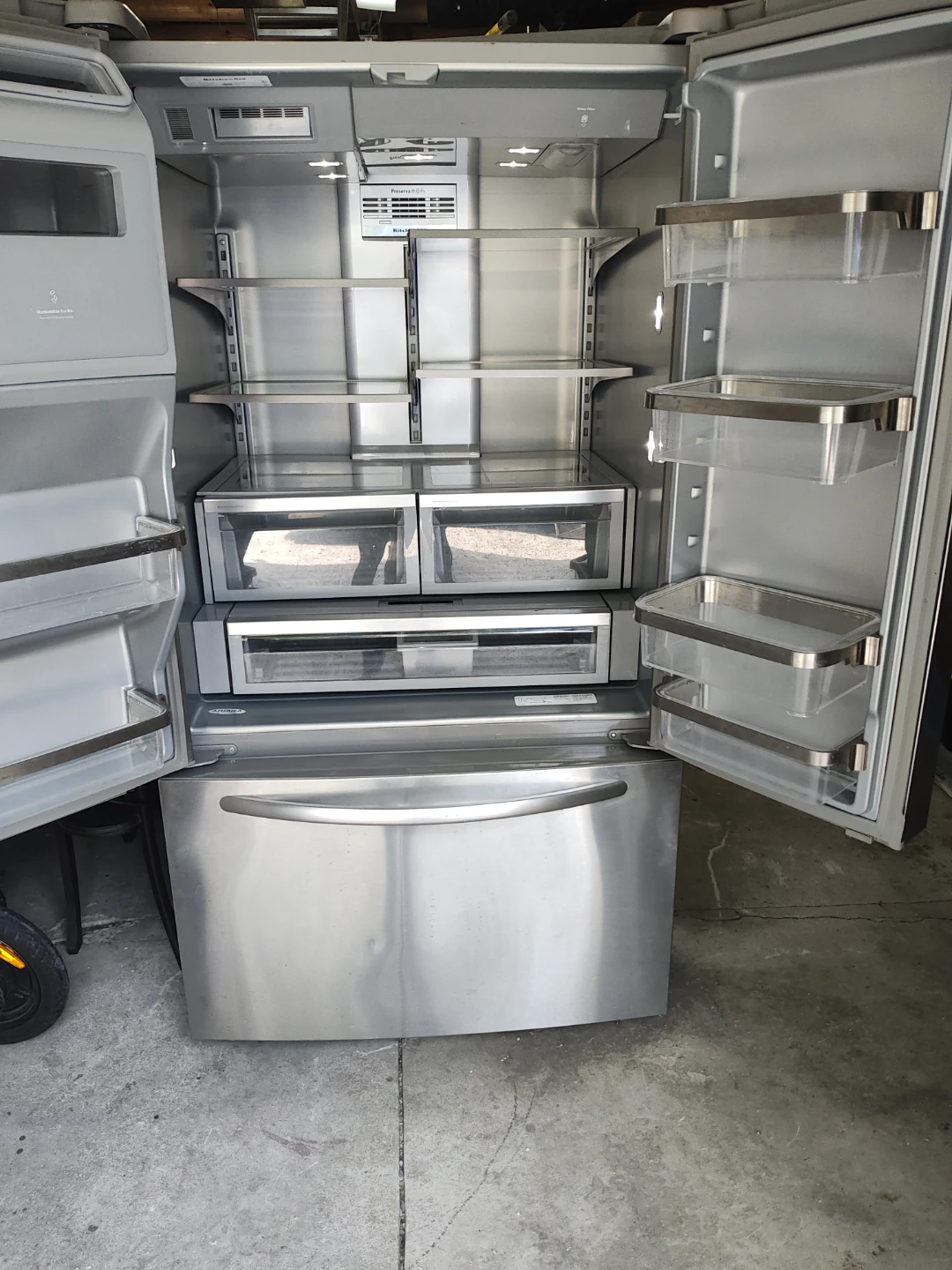 KitchenAid Stainless Steel French Door Refrigerator - photo 4