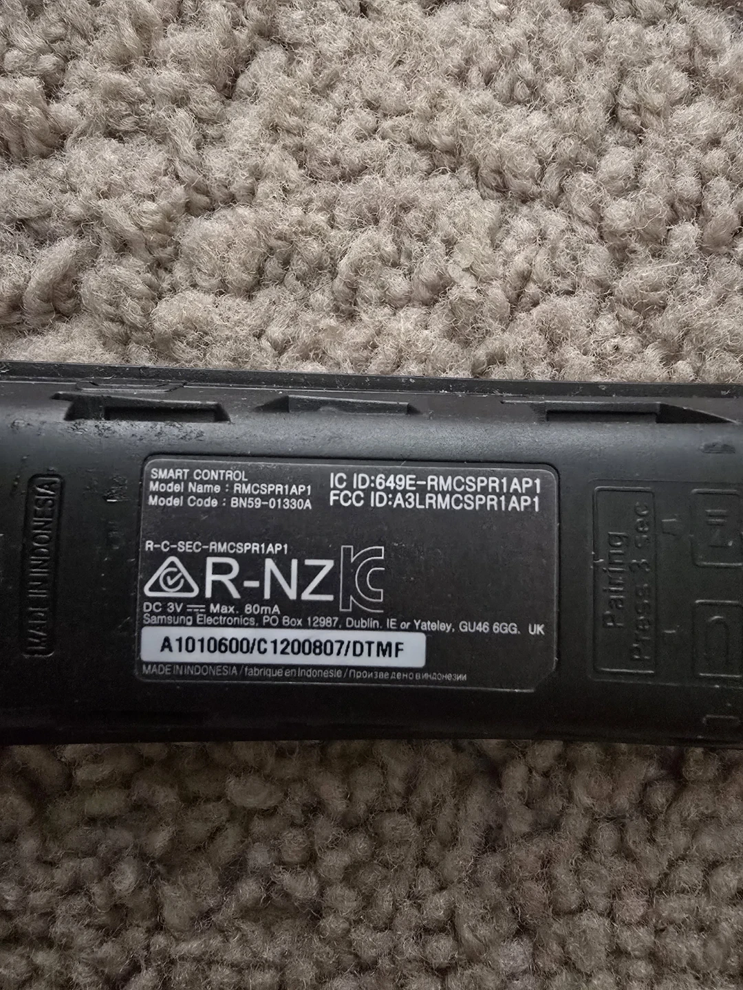 Original Samsung BN59-01330A Smart TV Remote Control - photo 4