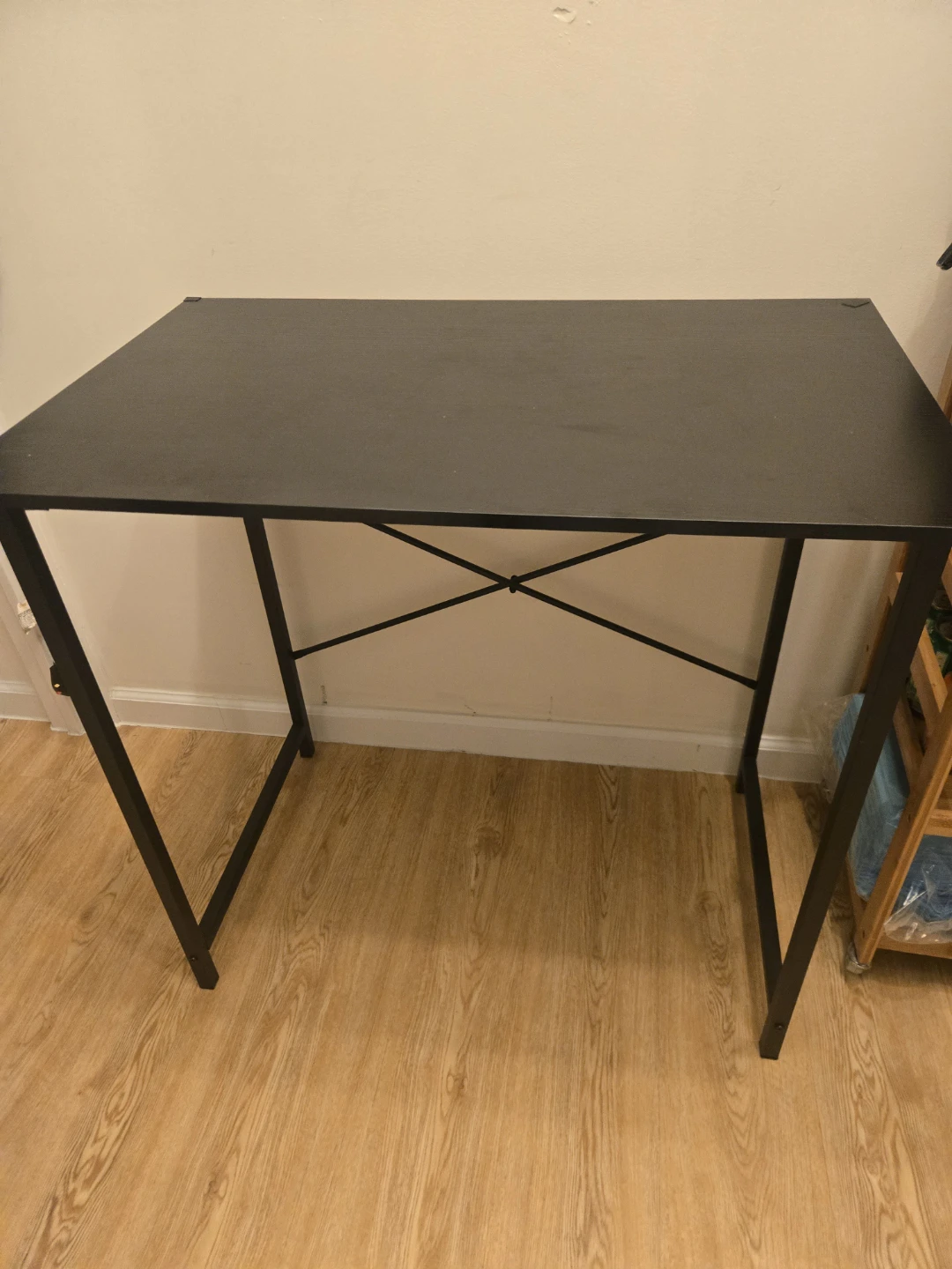 Black Metal Frame Desk - photo 2