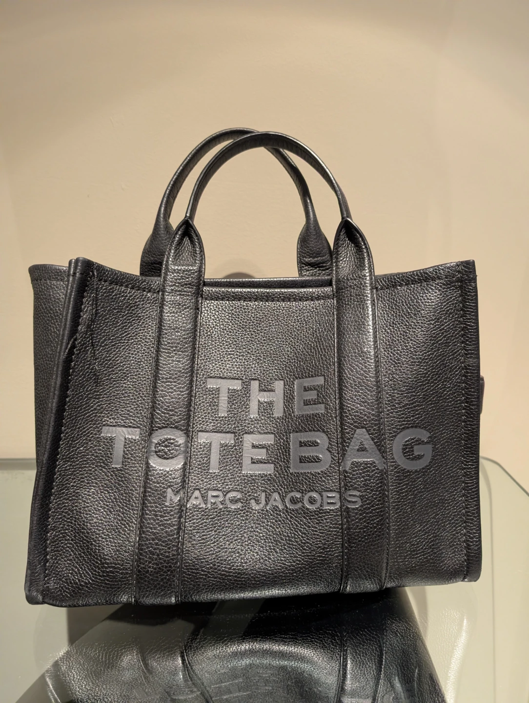 Marc Jacobs The Tote Bag - Black Leather