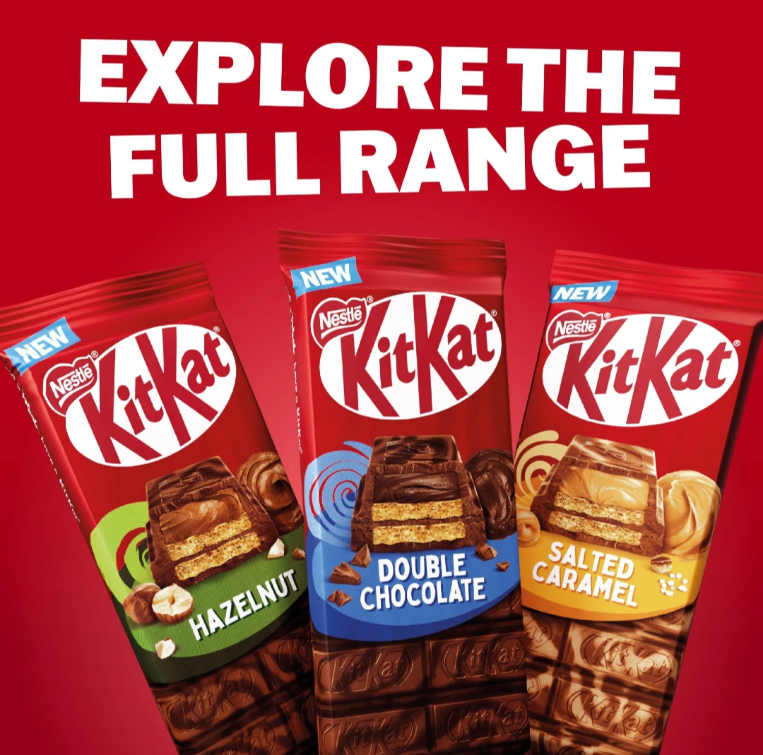 Aero/KitKat sharing chocolate bars (New)