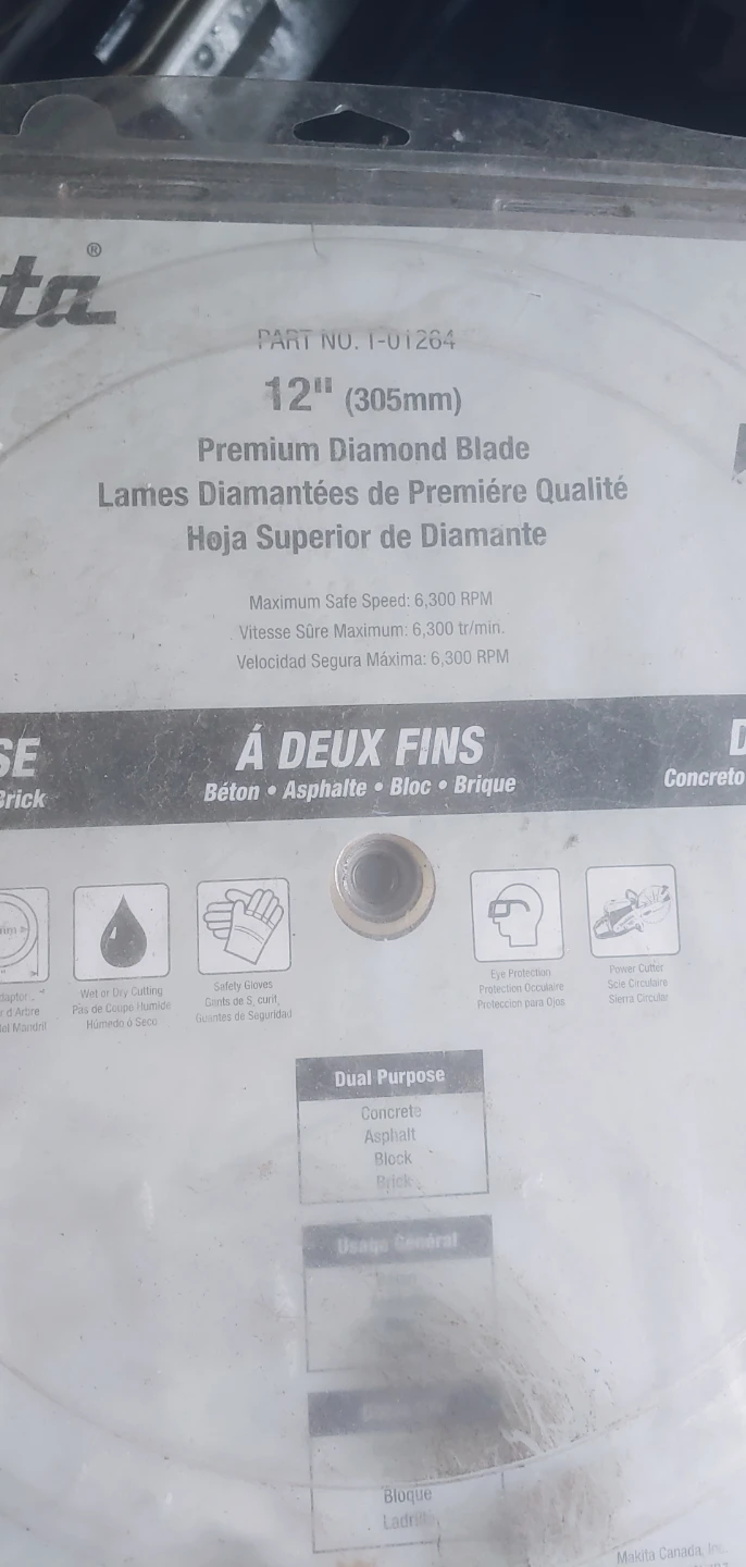 Makita 12" Premium Diamond Blade - photo 3