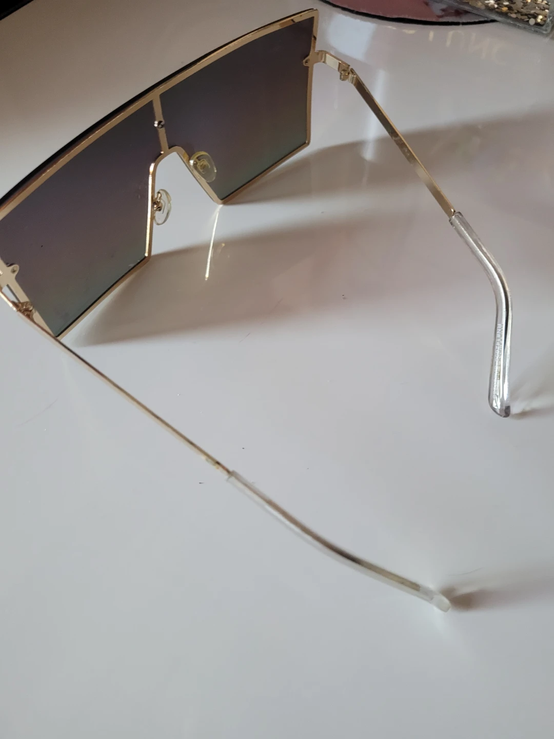 Oversized Mirrored Shield Sunglasses - photo 4
