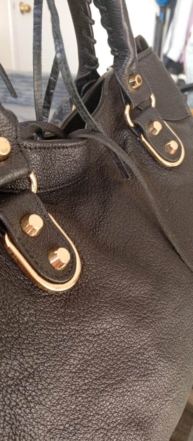 Balenciaga Black Leather Handbag - photo 5