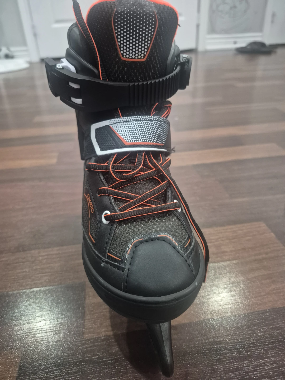 Oxelo Ice Skates - Black/Orange - photo 3