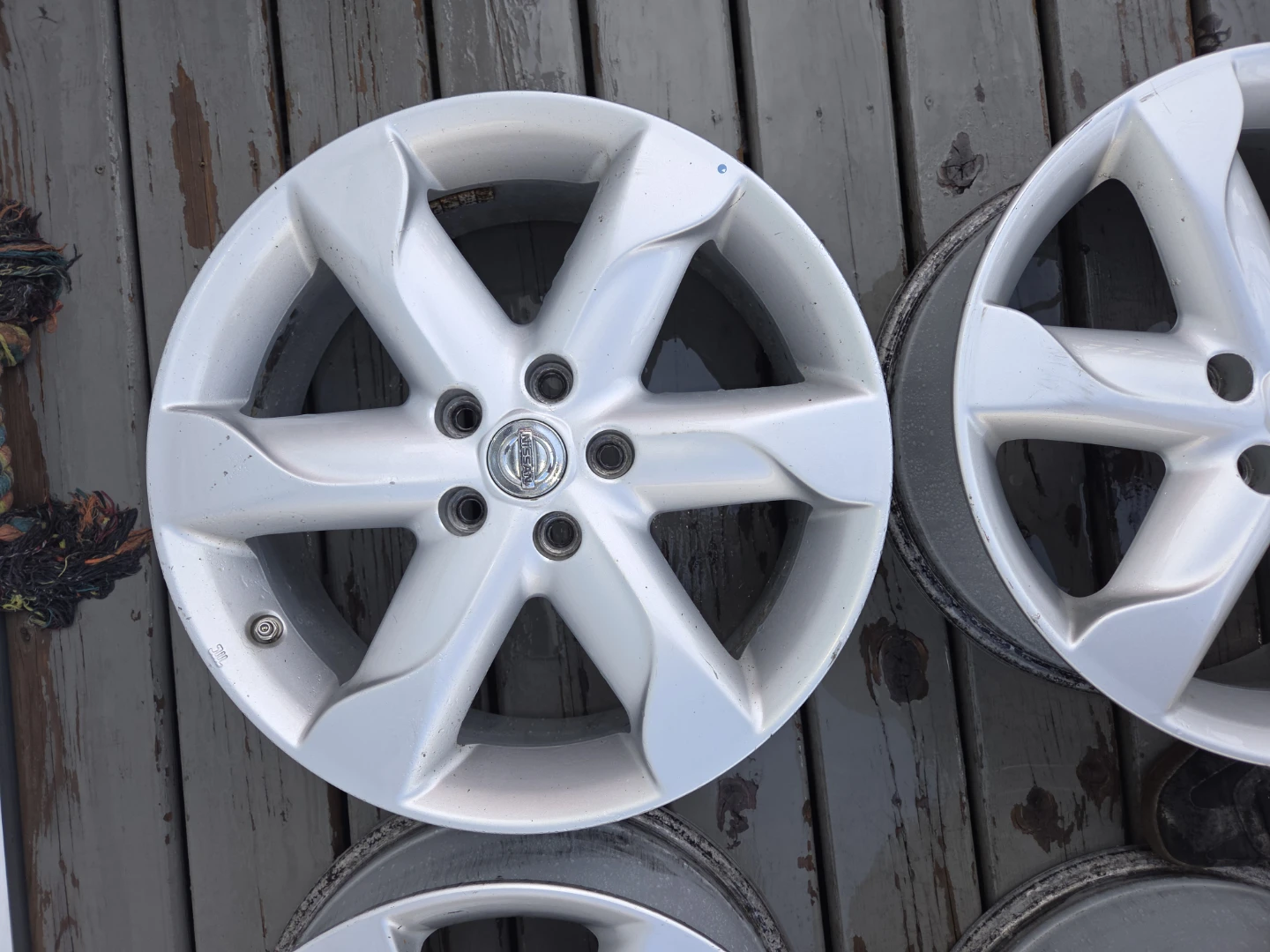 18" Nissan OEM Alloy Wheels Rim Set - photo 3