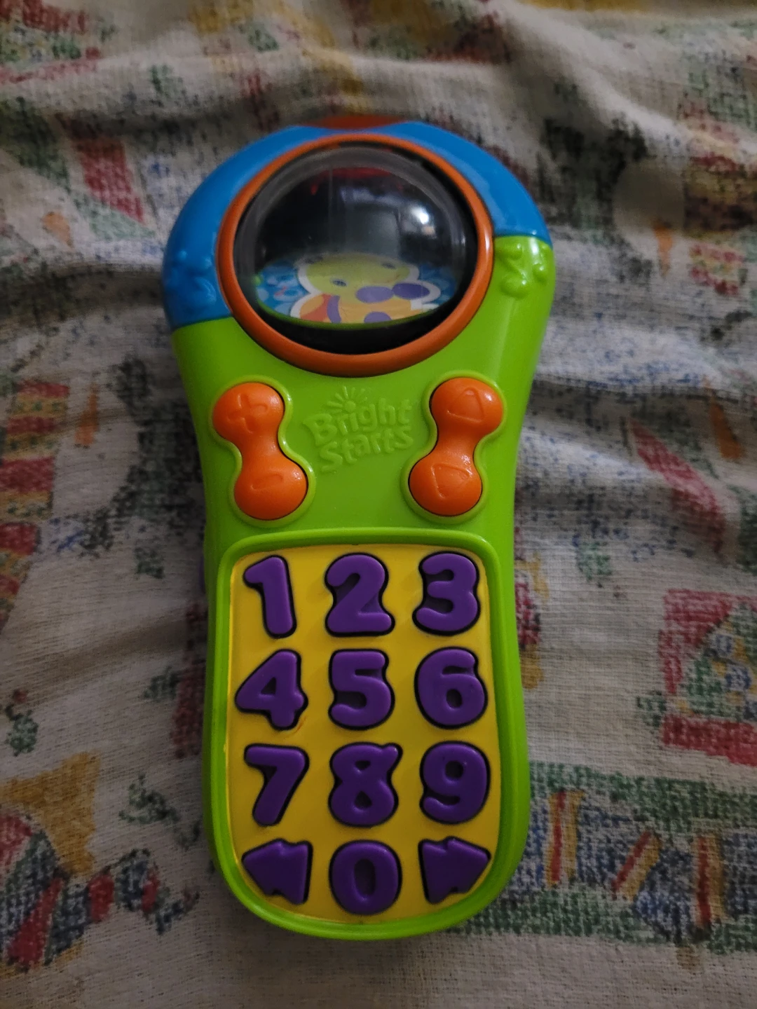 Bright Starts Click & Giggle Remote toy designed for infants.
