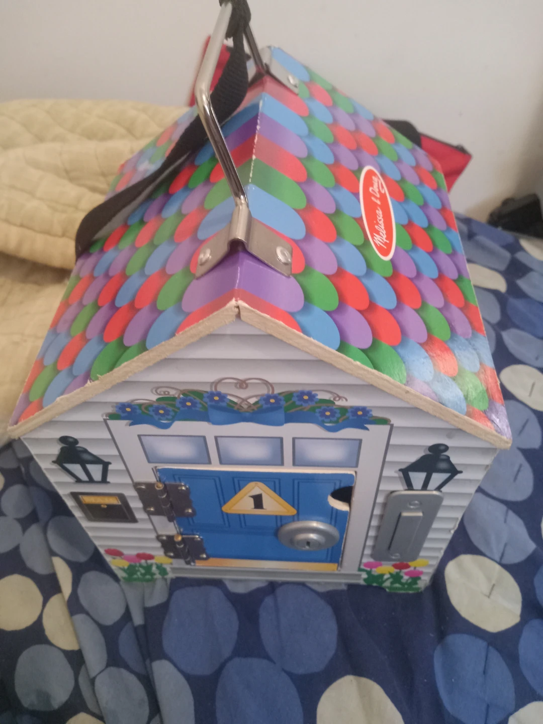 Melissa & Doug Wooden Multi-Activity House Toy