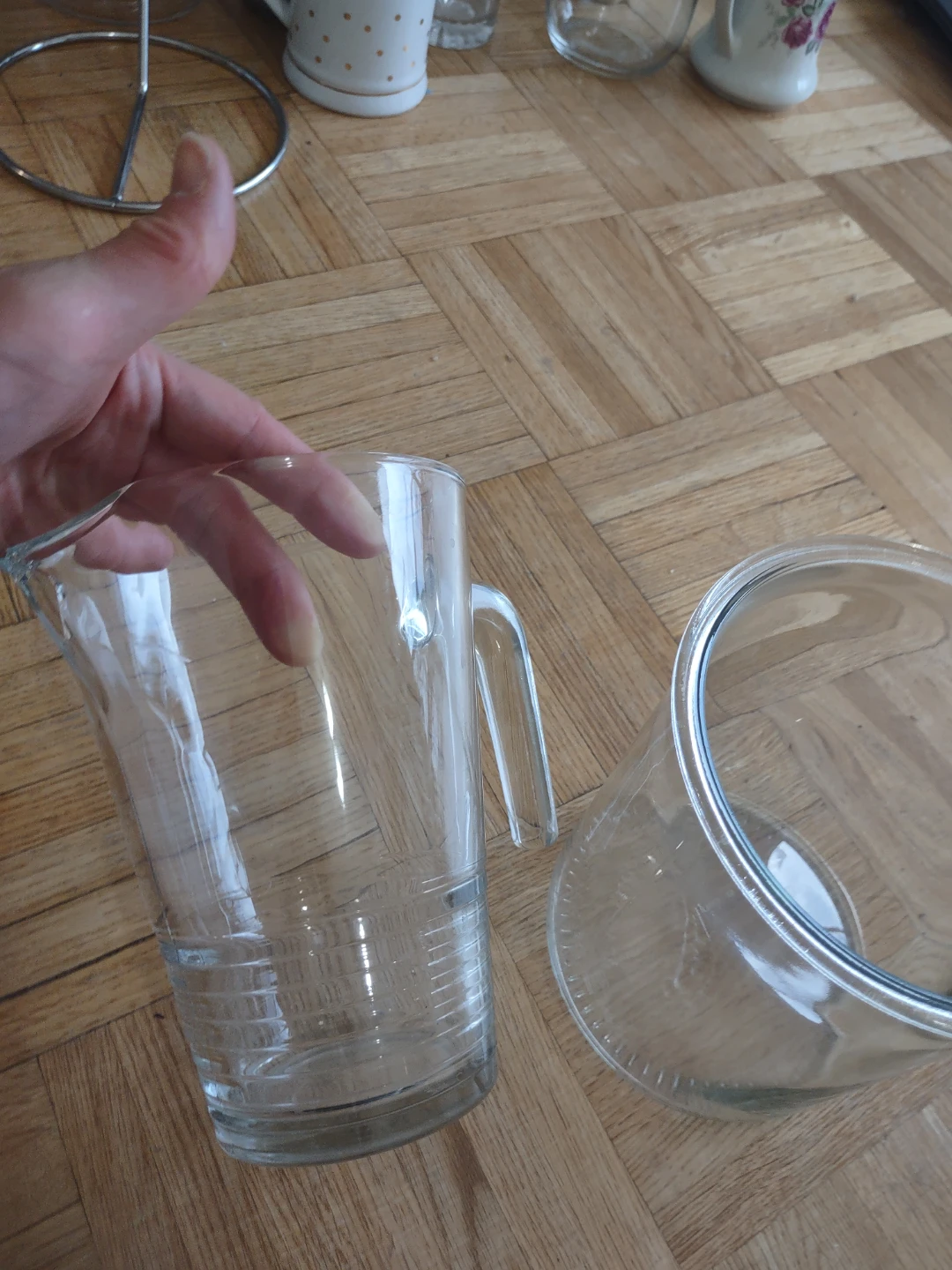 IKEA Glass Pitcher and Bowls 3 sets - photo 3
