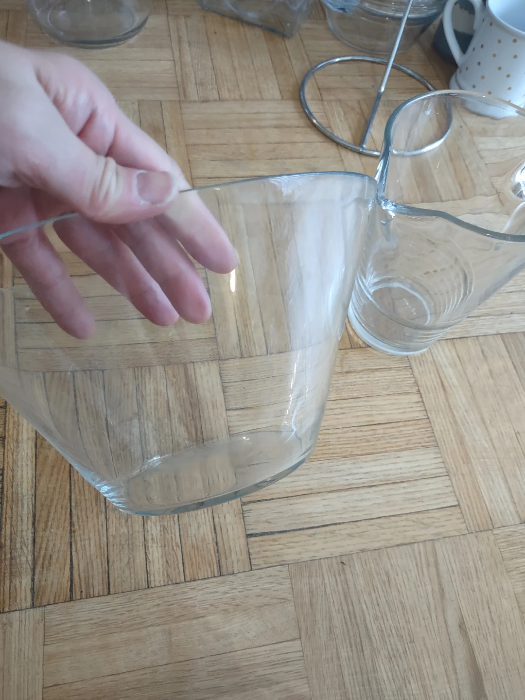 IKEA Glass Pitcher and Bowls 3 sets - photo 4