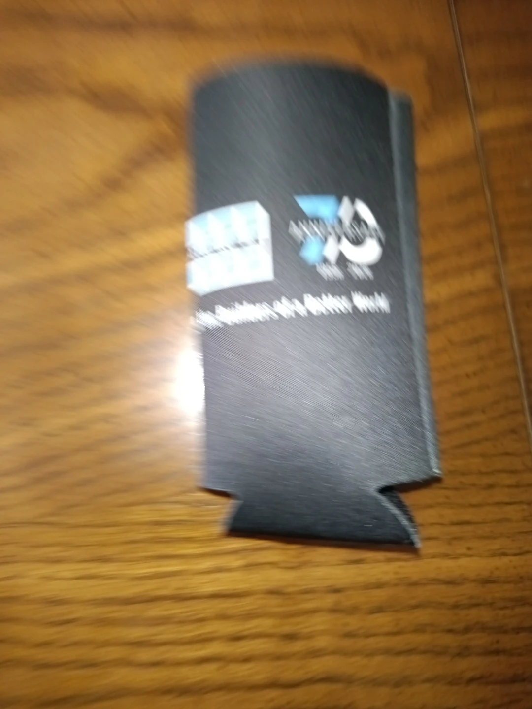 Black Can Cooler Sleeve