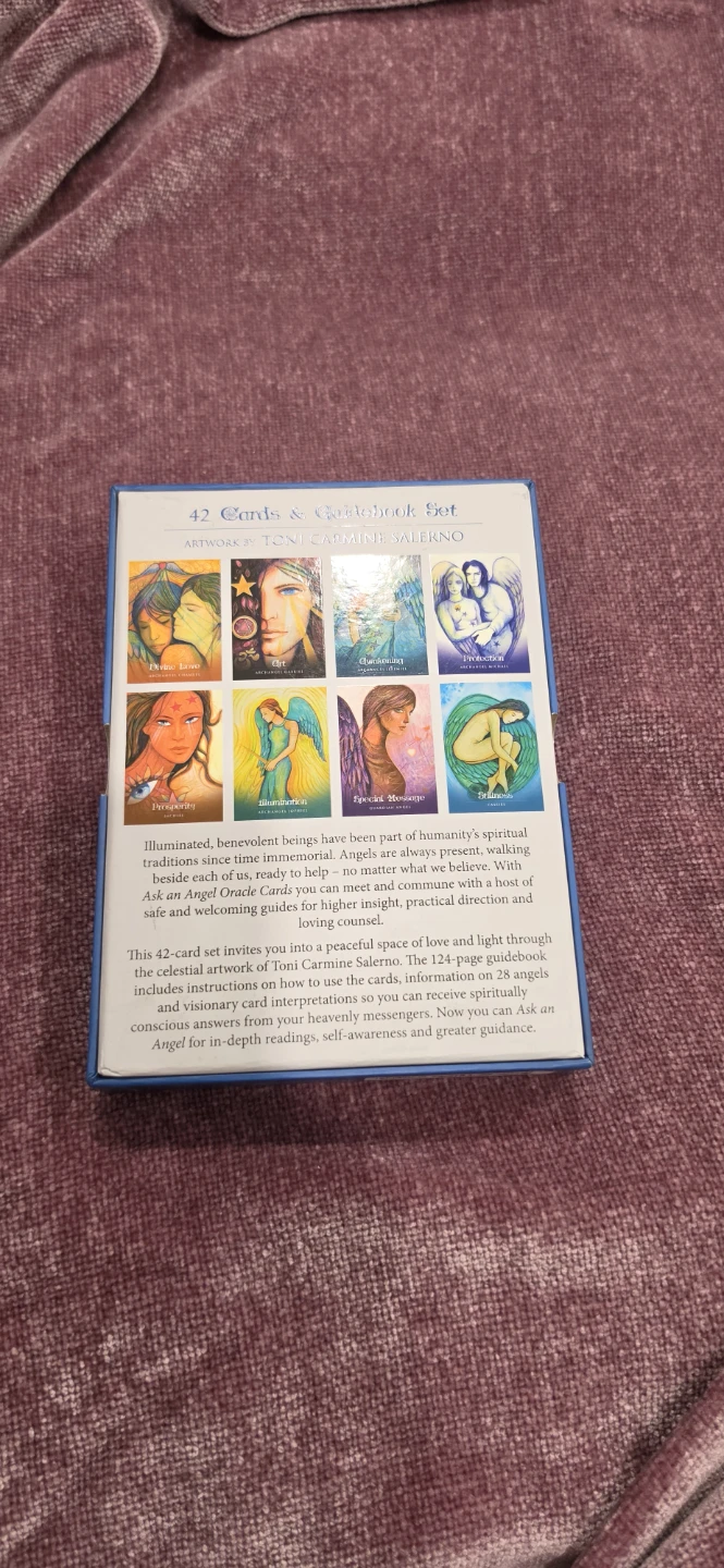 Ask an Angel Oracle Cards & Guidebook Set - photo 2
