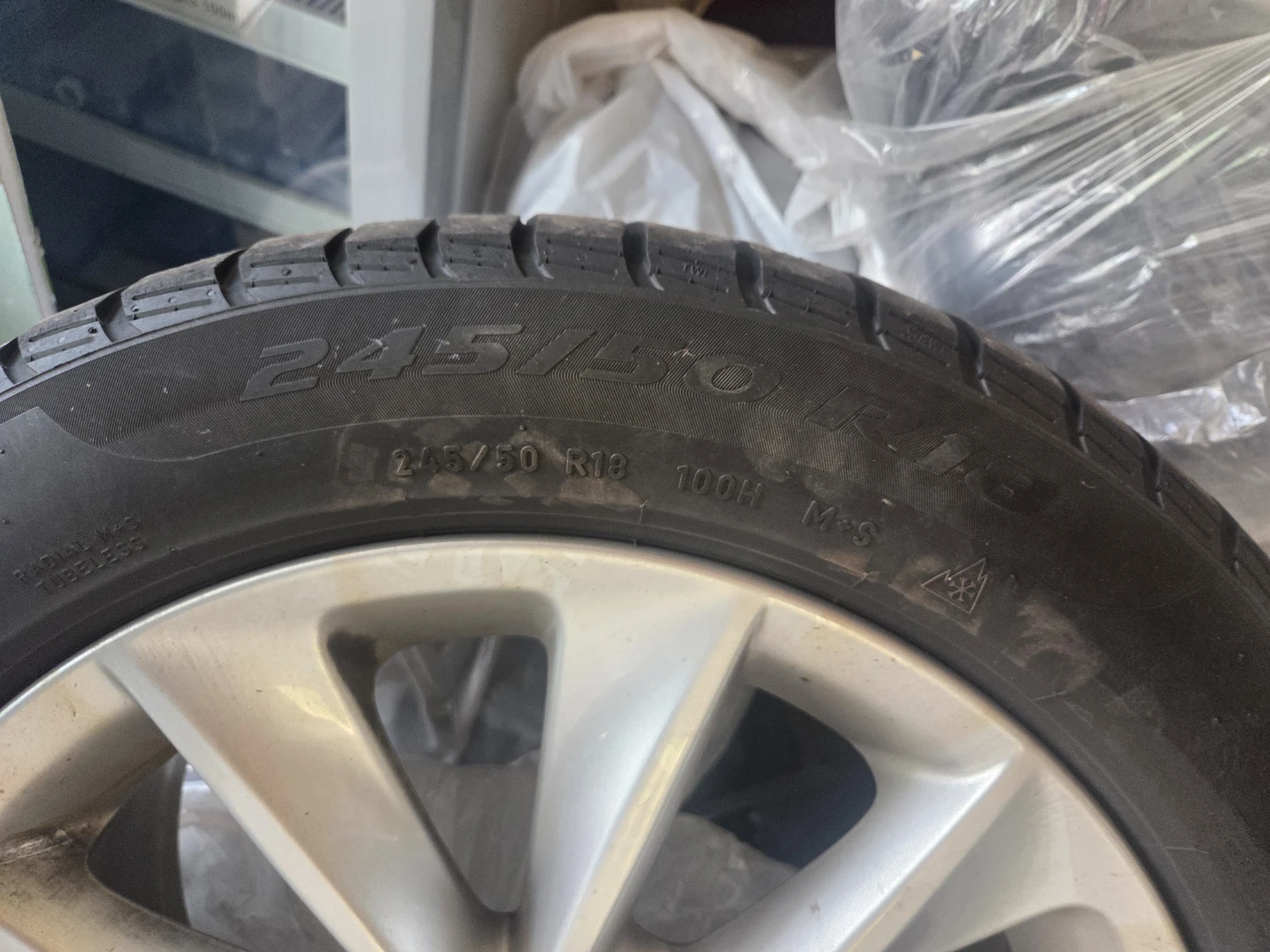 BMW X3 OEM 18" Wheels & Tires – Set of 4 - photo 2
