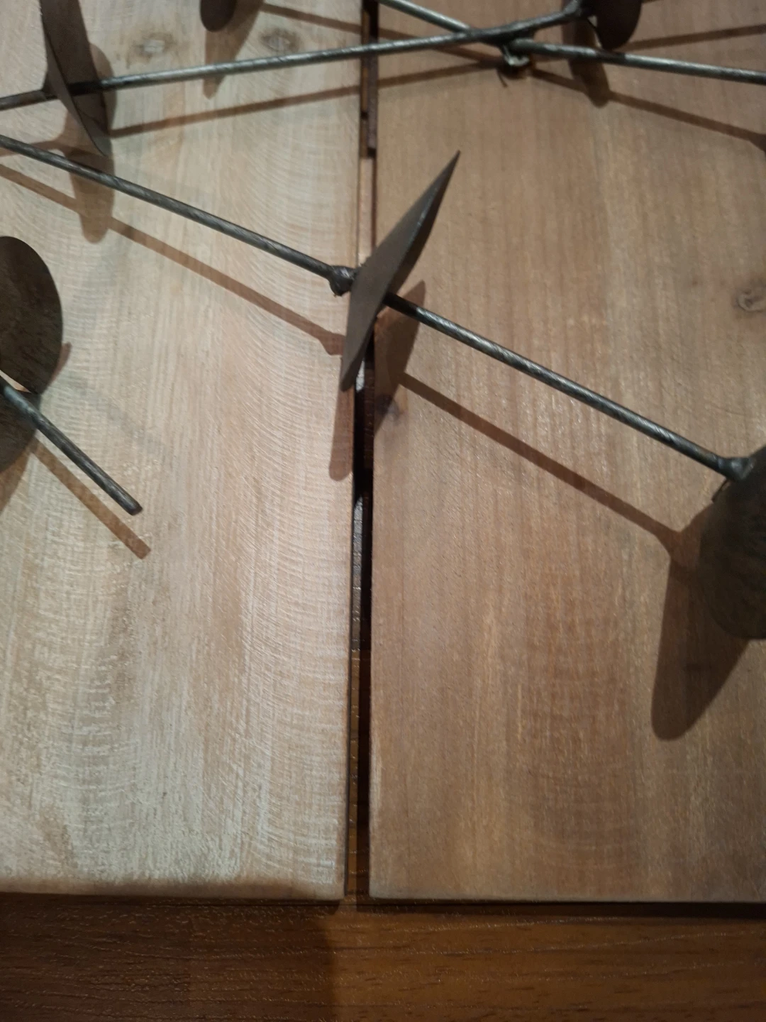 Rustic Wood and Metal Wall Art - photo 2