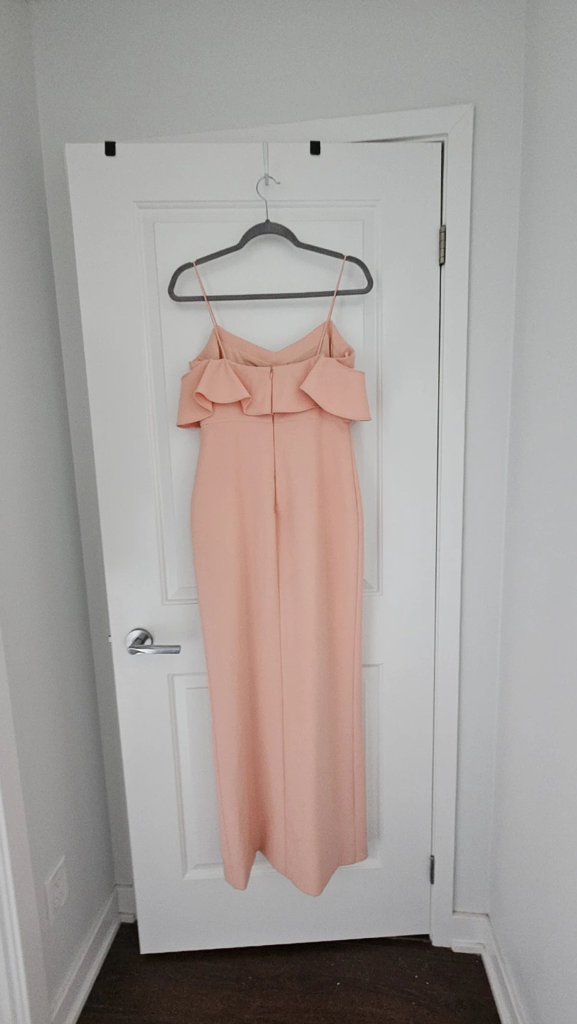 Likely Peachy Ruffle Maxi Dress, Size 6 - photo 4