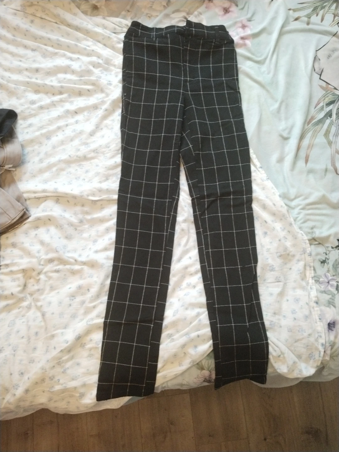 Women's Checked Trousers