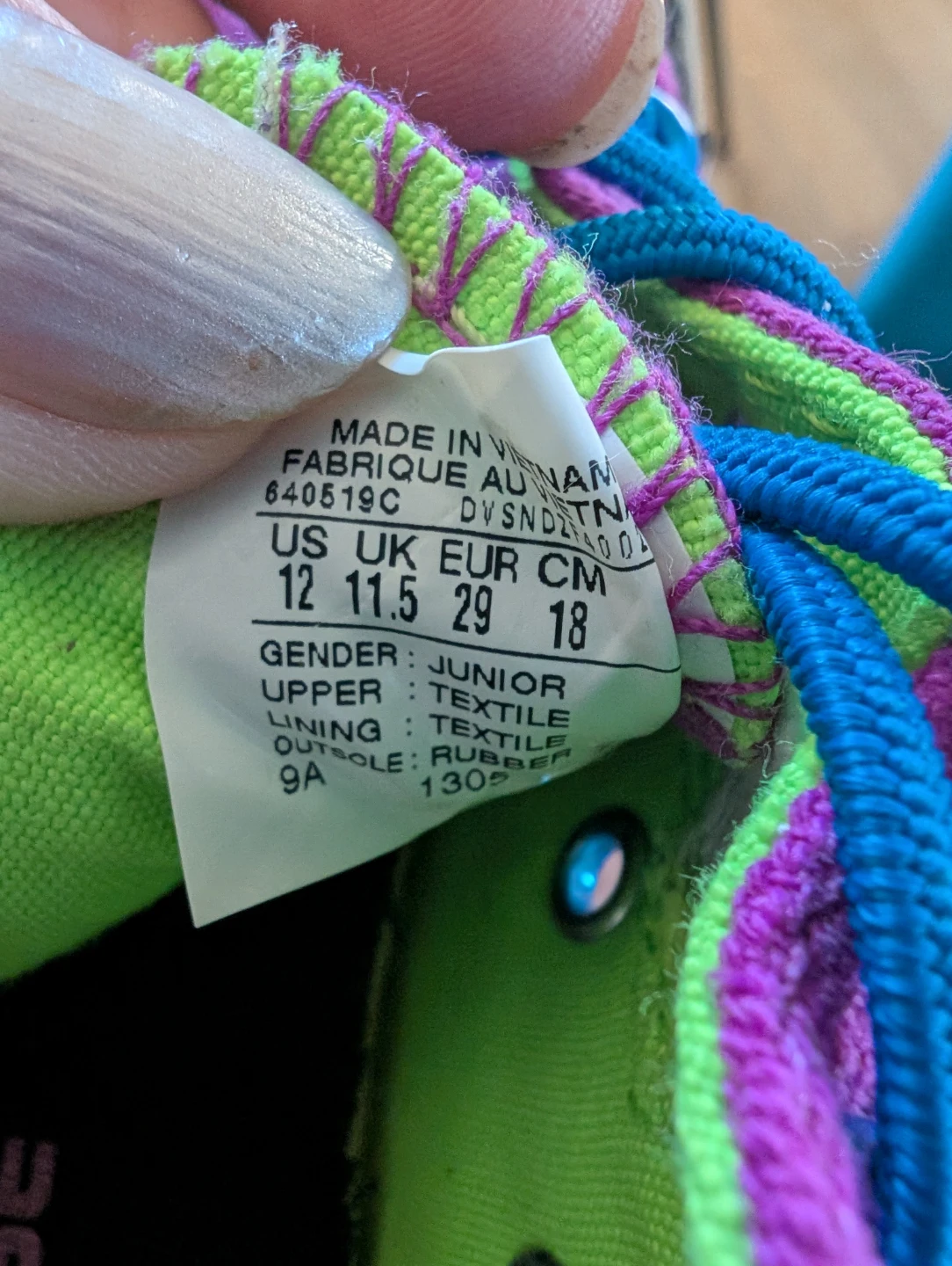 Converse All Star Junior Shoes Size 12 - photo 2