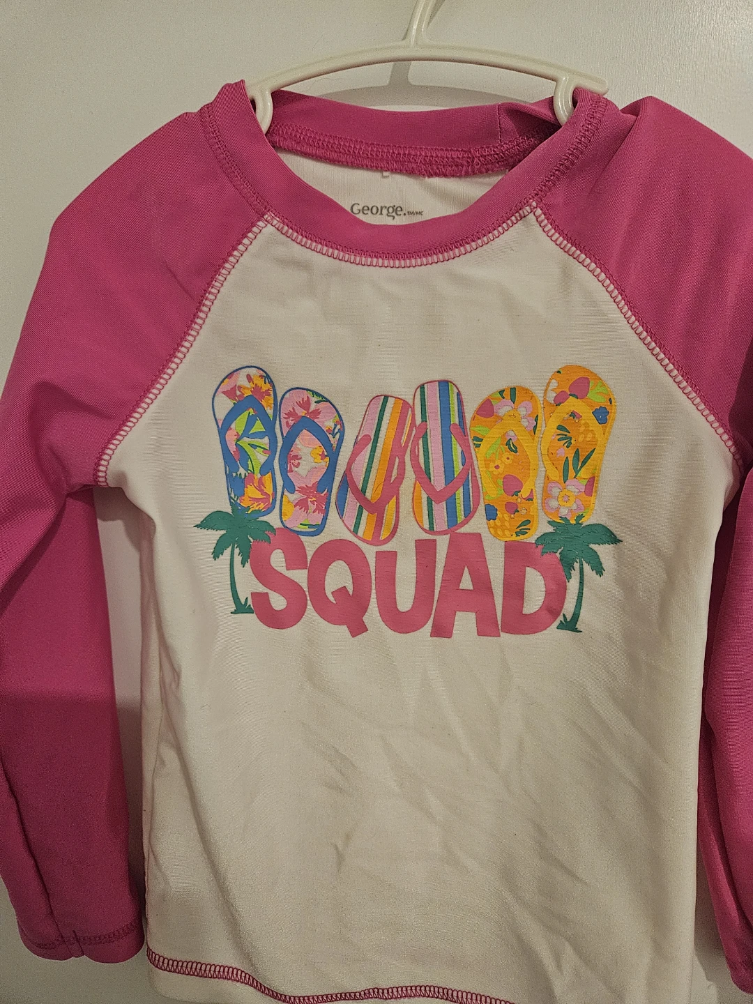 George! Girls "Squad" Rash Guard