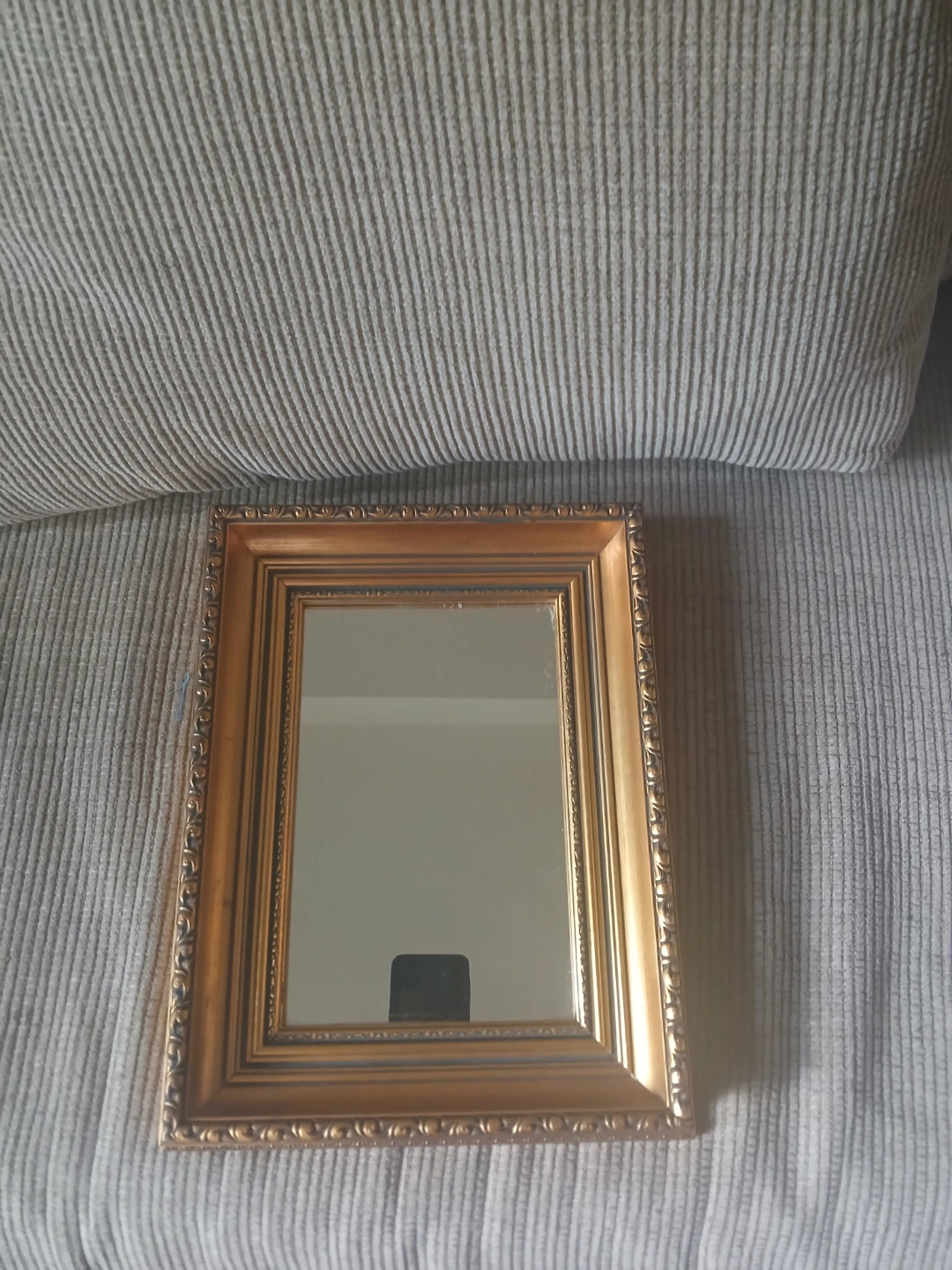 Ornate Gold Framed Wall Mirror