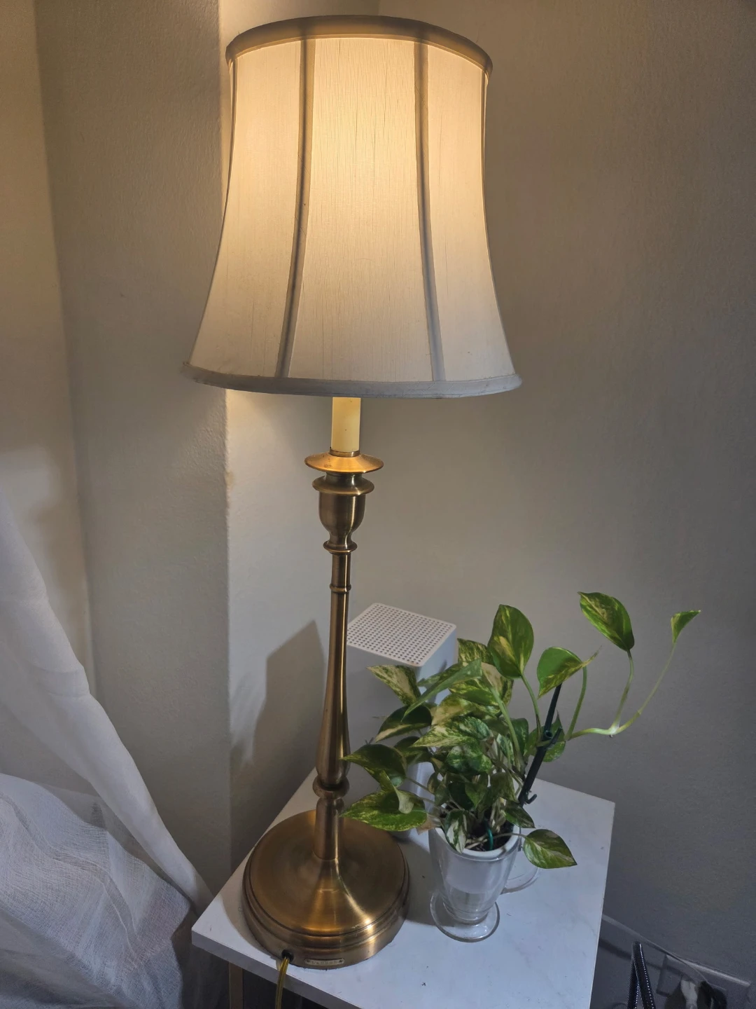 Vintage Ralph Lauren Candlestick Lamp