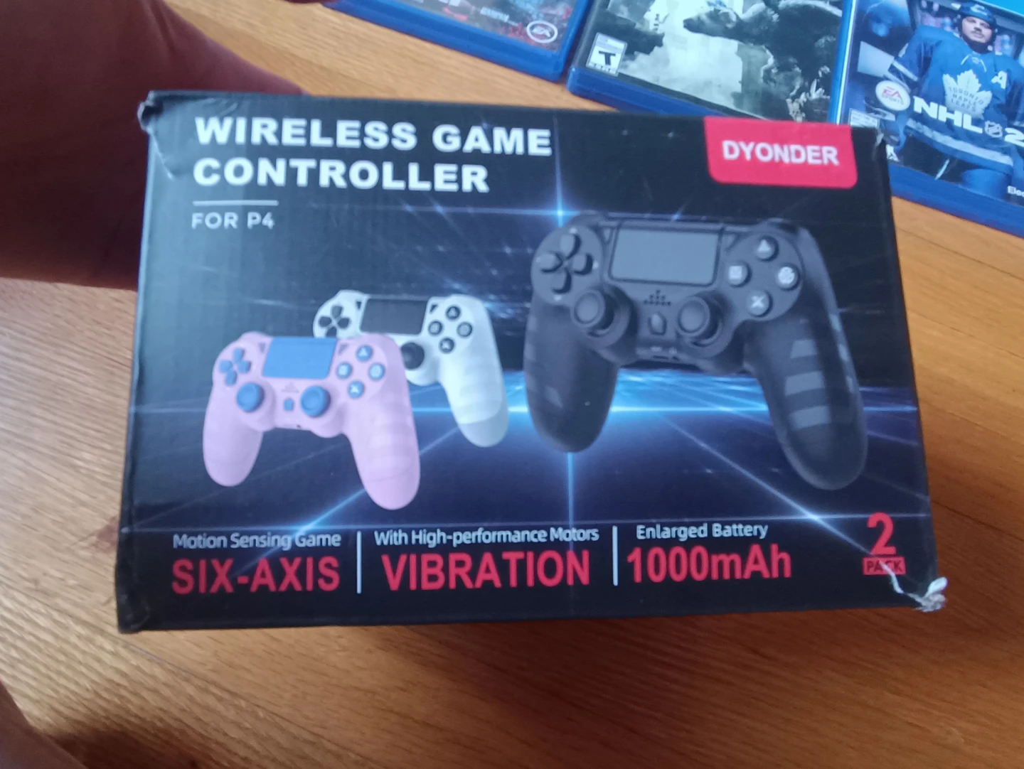 DYONDER Wireless Game Controllers for P4 - 2 Pack - photo 4