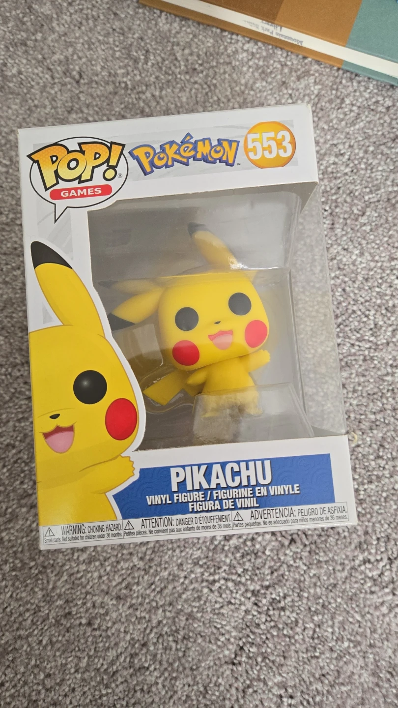 Funko Pop! Pokémon Pikachu Vinyl Figure #553