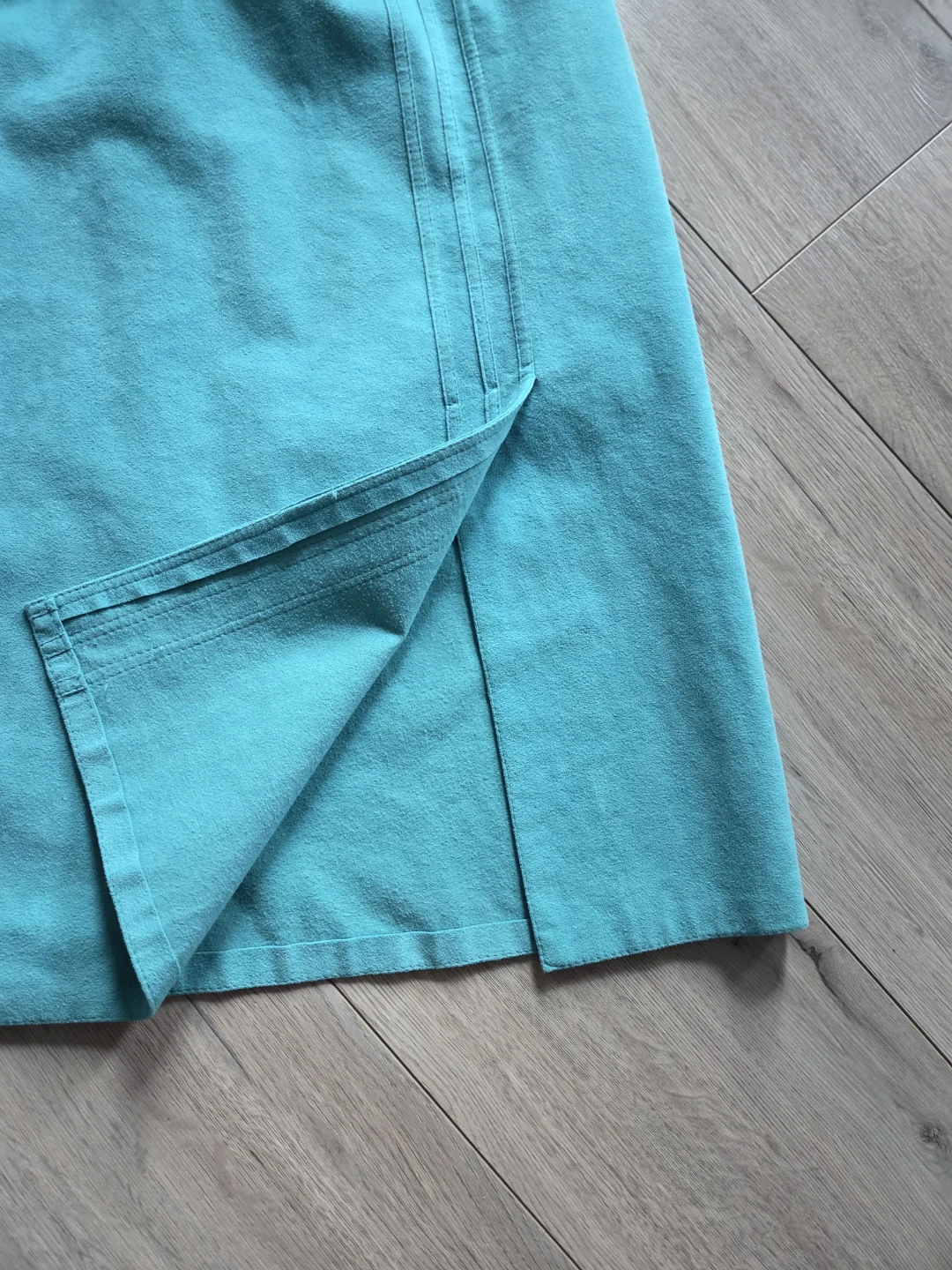 Vintage Suede Turquoise Skirt - photo 3