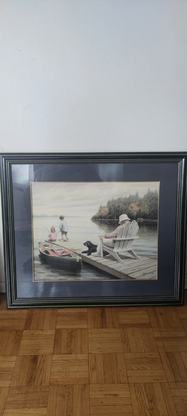 framed picture
