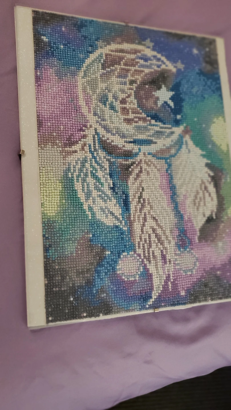 Dreamcatcher Diamond Painting 11x 14 Framed  Wall Art - photo 3
