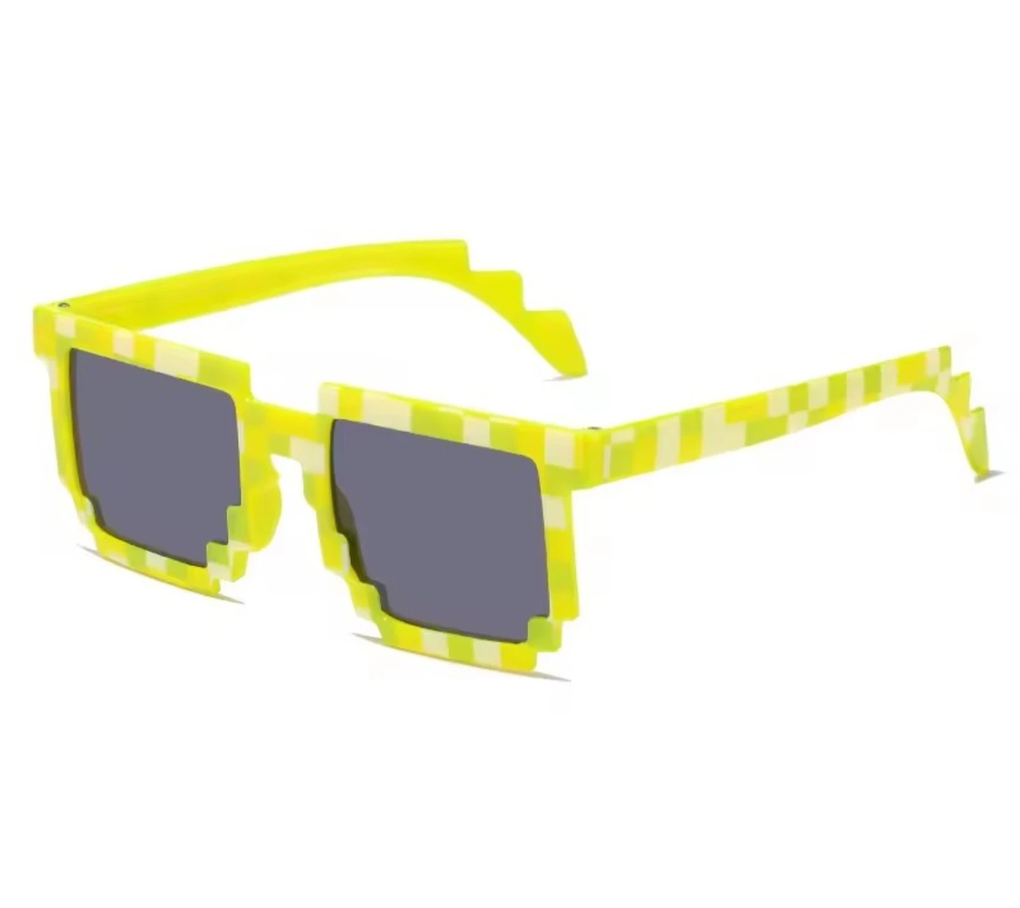 Pixelated Sunglasses - Yellow Checkered - photo 2