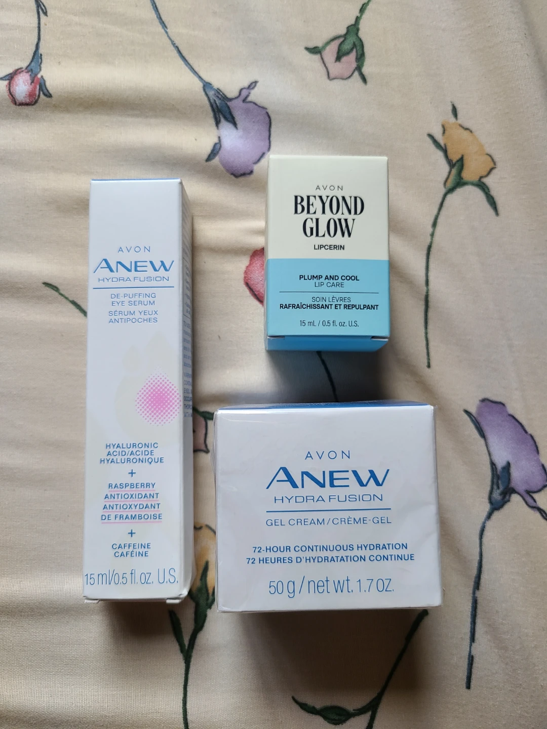 Set of Avon Anew Hydra Fusion