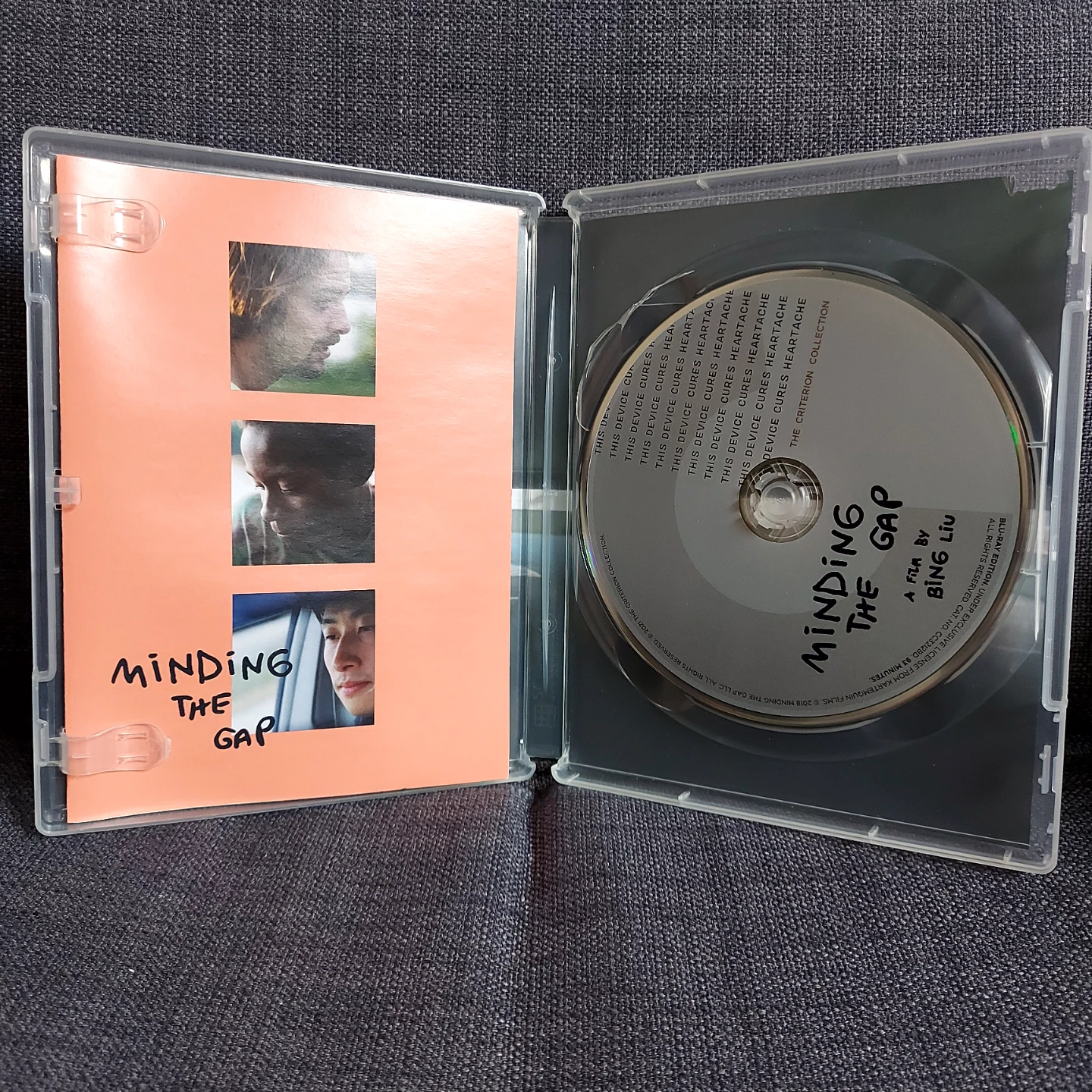 Minding the Gap Blu-Ray criterion collection. - photo 4