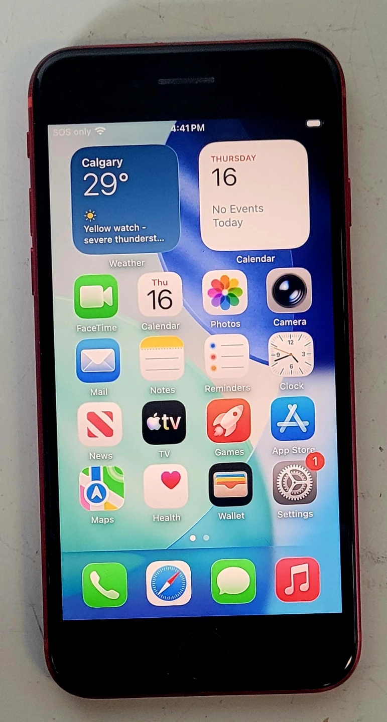 6GB IPhone  SE 3rd Gen (Product)RED (32849269)