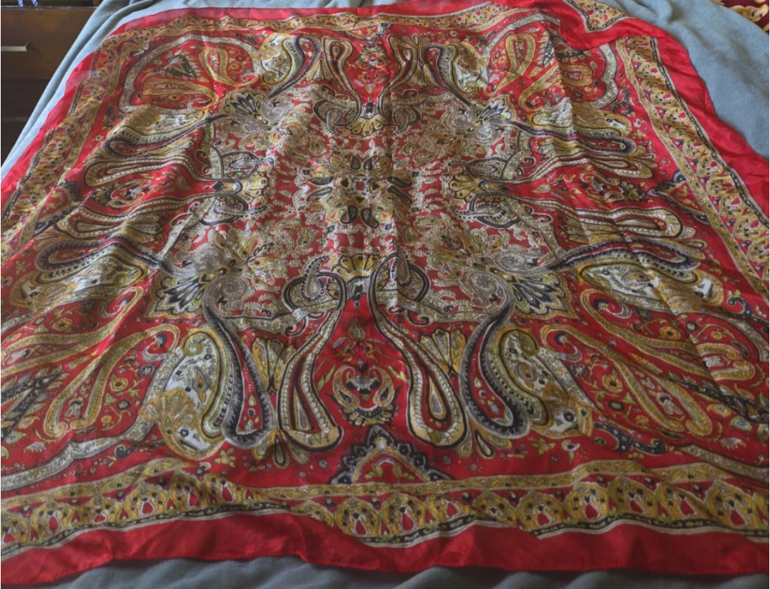 100% Pure Silk Scarf
